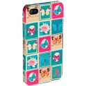 ACCESSORIZE IPAC-C1-STMP-4S-DB CLIP ON CASE iPHONE 4/4S STAMPS